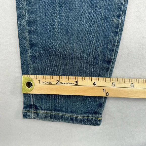 MNG Mango Arizona Skinny Jeans Womens Size 8 Medium Blue Mid Rise - Picture 13 of 16